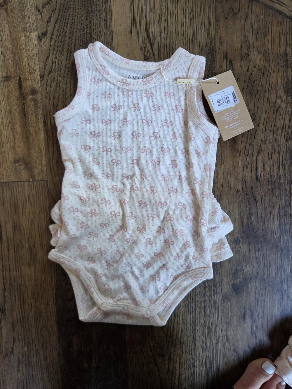 NWT Angel Dear Bodysuit Blanket Gift Set 6-12 Months